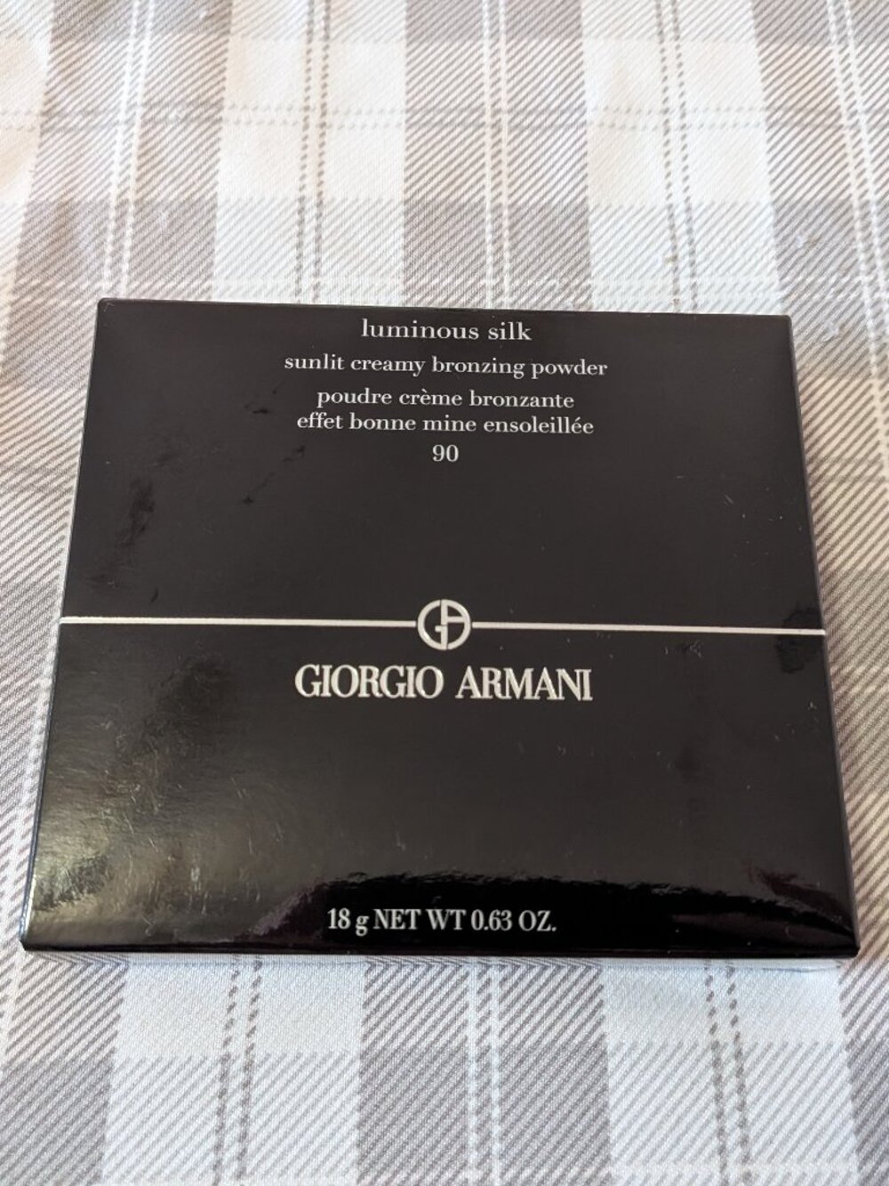 NEW Giorgio Armani Luminous Silk Sunlit Creamy Bronzing Powder 90 (18 g/0.63 oz)